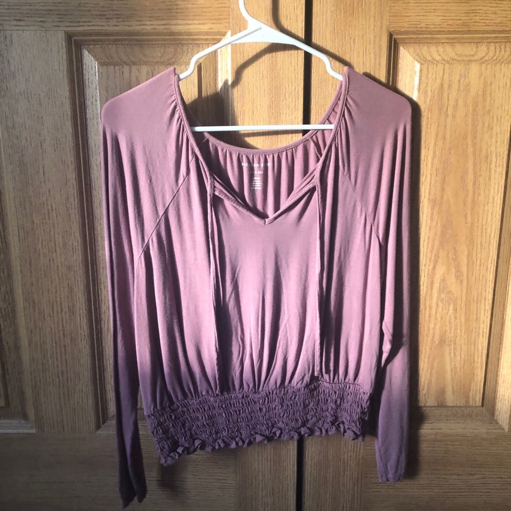 American Eagle Cropped long sleeve
